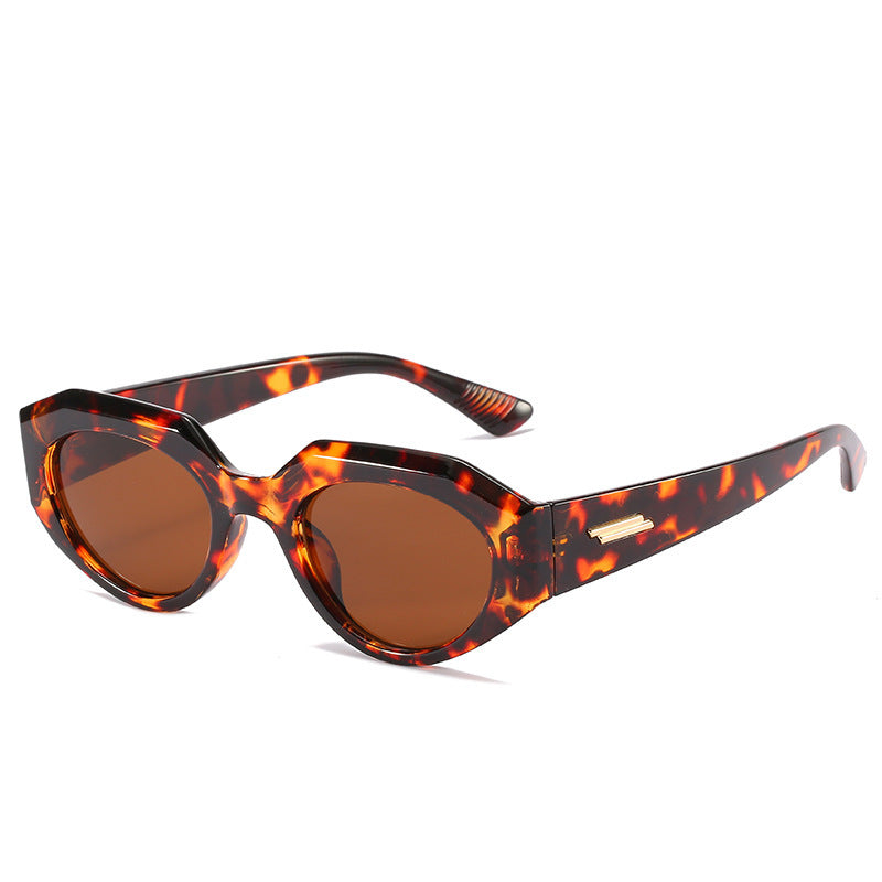 Women's Geometric Cat-Eye Sunglasses Bowlift