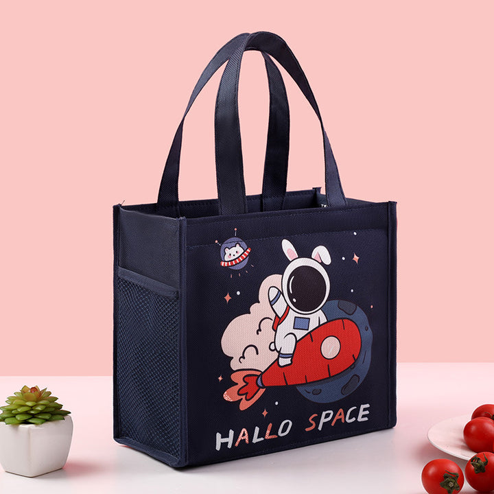 Kids Insulated Cartoon Lunch Bag Bowlift