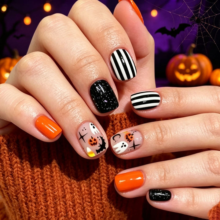 Thematic Halloween Nail Art Set Bowlift