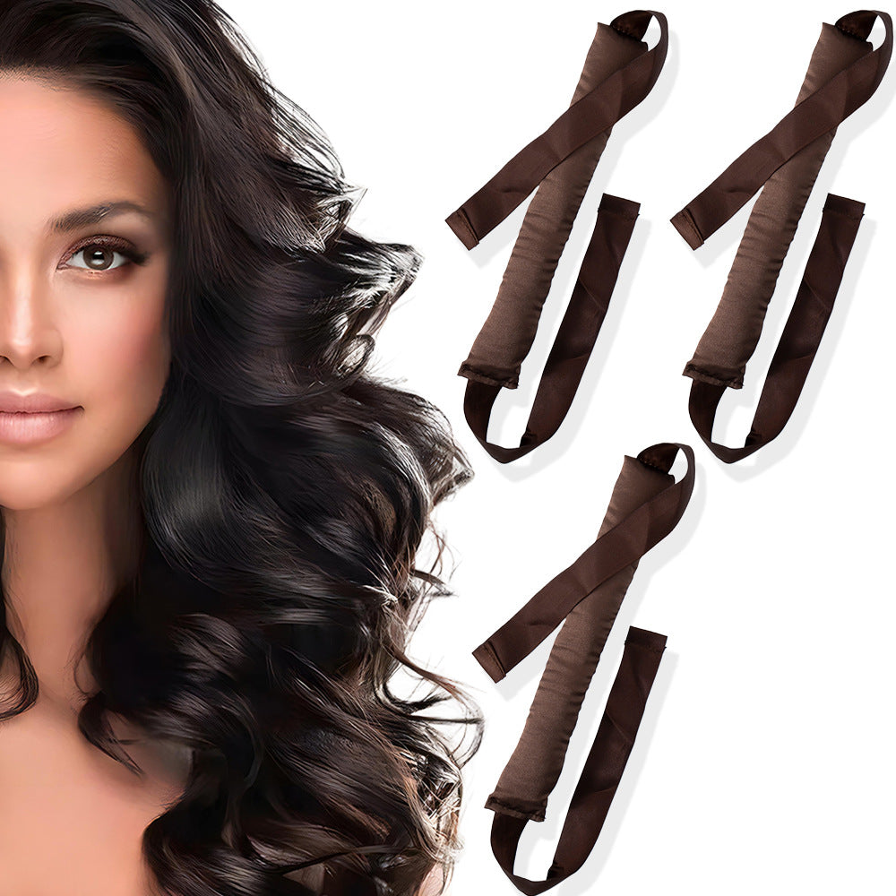 Heatless Hair Curling Ribbon Set