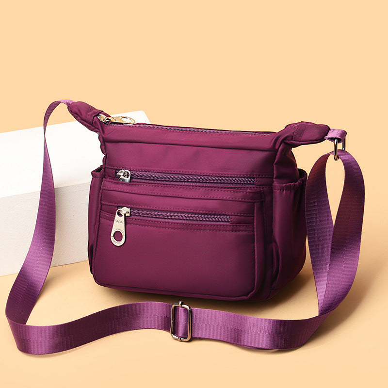 Versatile Multi-Pocket Shoulder Bag Bowlift