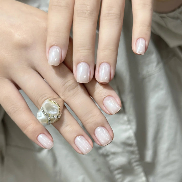 Artistic Long Stiletto Press-On Nails with Floral and Gemstone Accents Bowlift