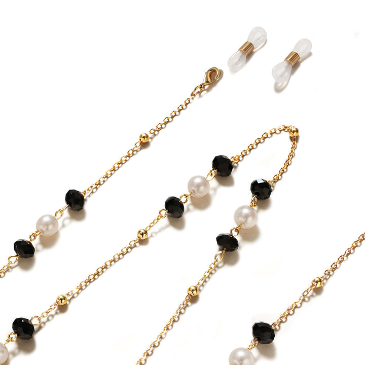 Luxurious Beaded Eyewear Chain Bowlift