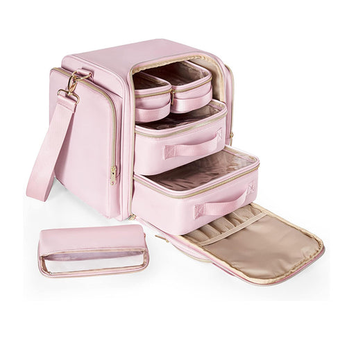 Cosmetic bag with multiple compartments Bowlift