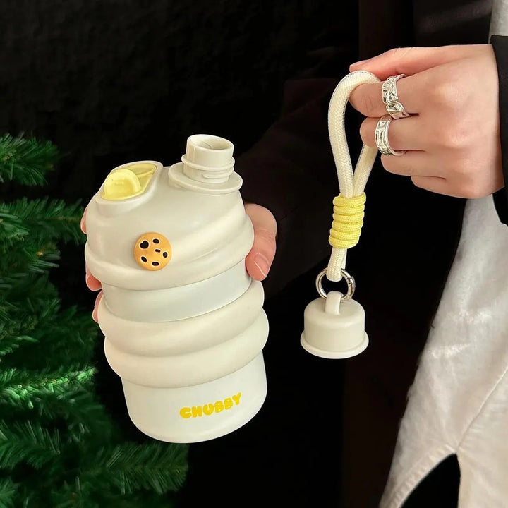 Women's Sporty Stainless Steel Water Bottle Bowlift