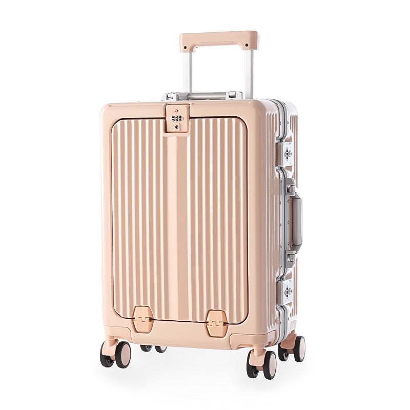 Sleek Hard-Shell Rolling Suitcase
