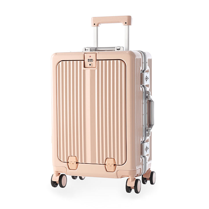 Sleek Hard-Shell Rolling Suitcase