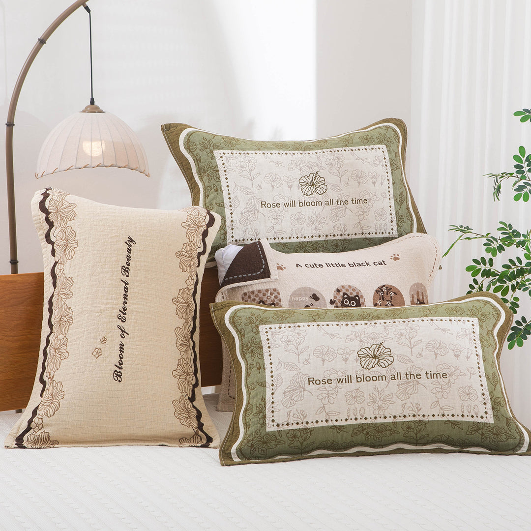 Women's pillowcases with stylish striped pattern Bowlift