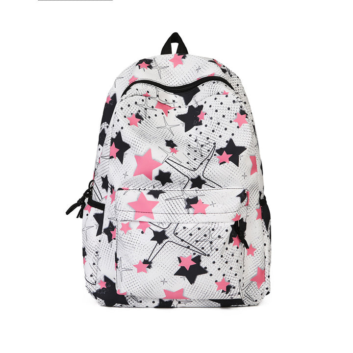 Star-Patterned Adventure Backpack
