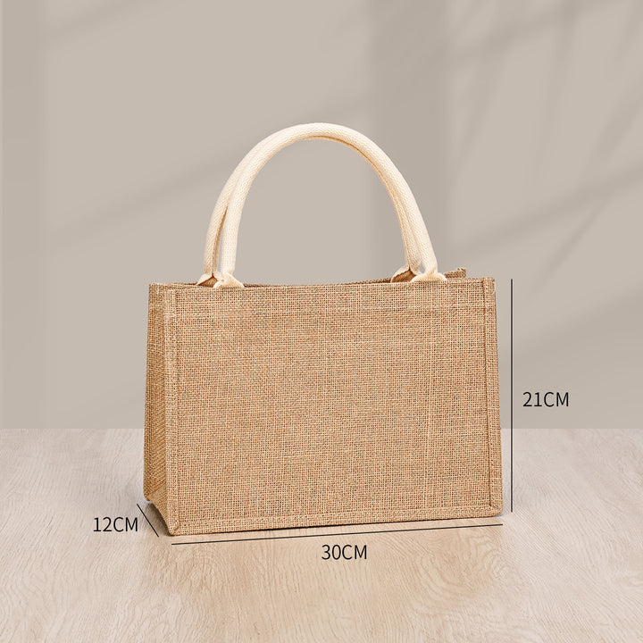 Eco-Friendly Jute Tote Bag Bowlift