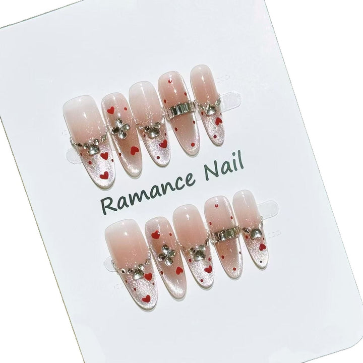 Designer Press-On Nails Bowlift