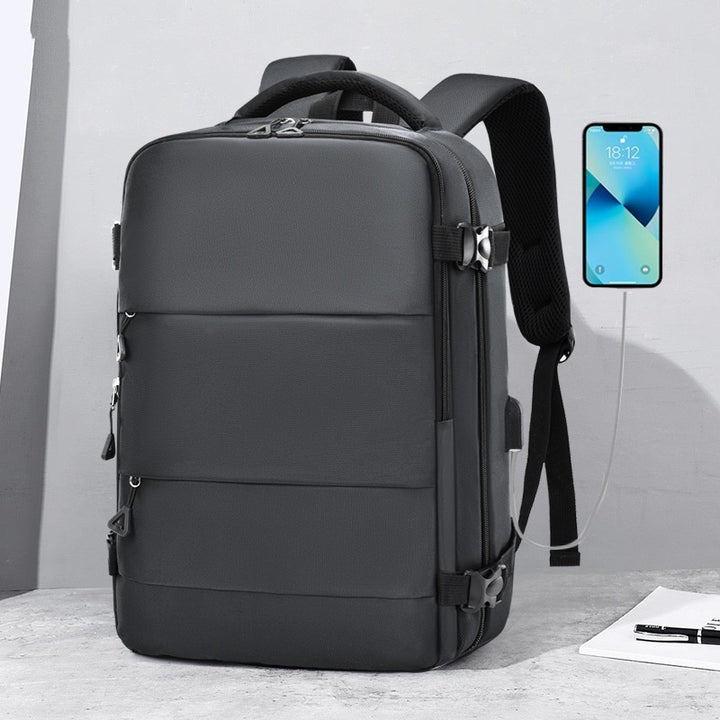 Tech-Enabled Business Laptop Backpack Bowlift
