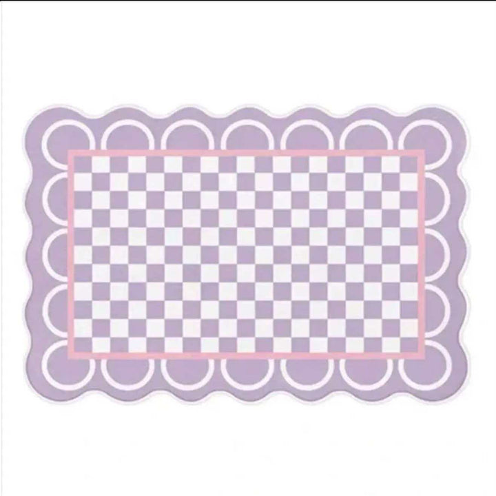 Playful Checkerboard Area Rug