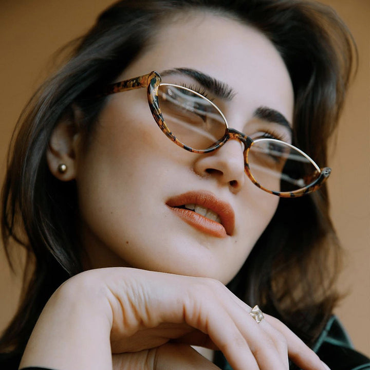 Ladies fashionable cat-eye sunglasses Bowlift