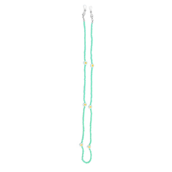 Floral Beaded Eyewear Chain Bowlift