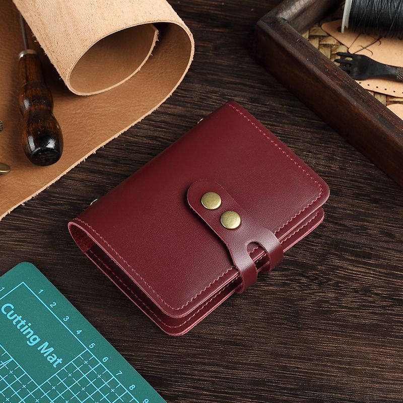 Durable Leather Card Wallet Bowlift