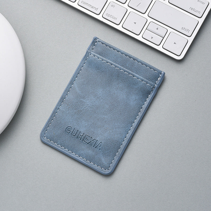 Sleek Leather Card Holder Bowlift