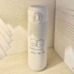 Women's Insulated Drinking Bottle with Secure Screw Cap and Elegant Flower Design Bowlift