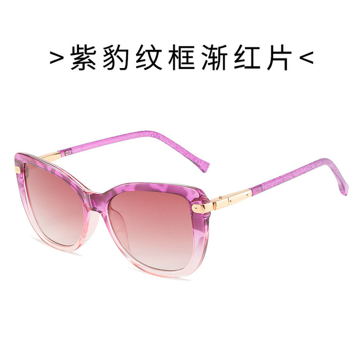 Women Fashion Cat Eye Sunglasses with Luxurious Frame Bowlift