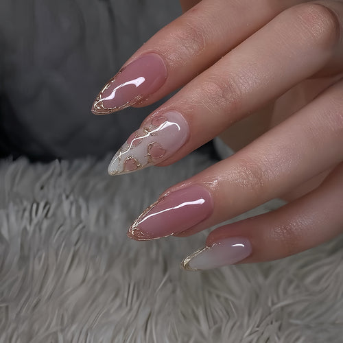 Artistic Stiletto Nail Art Extensions Bowlift