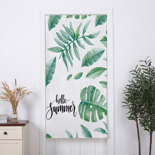Decorative Watercolor Plant Wall Tapestry