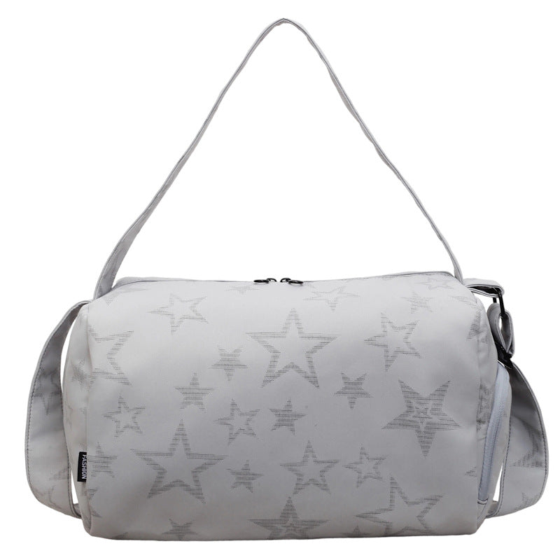 Women's Sports Bag Bowlift with Stylish Star Pattern