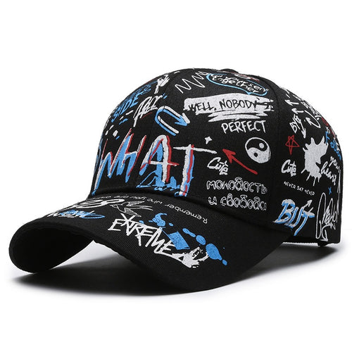 Unisex Graffiti Style Baseball Cap Bowlift