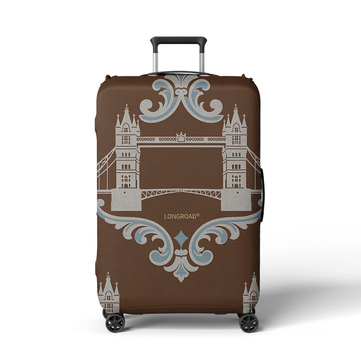 Women's Travel Trolley Bowlift with elegant baroque pattern