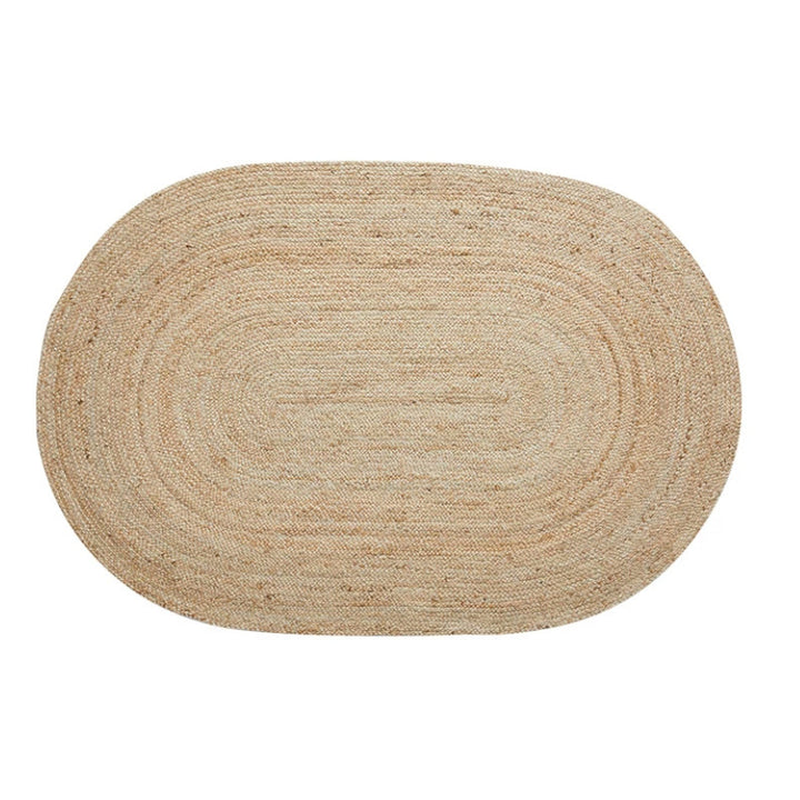 Natural Fiber Round Area Rug Bowlift