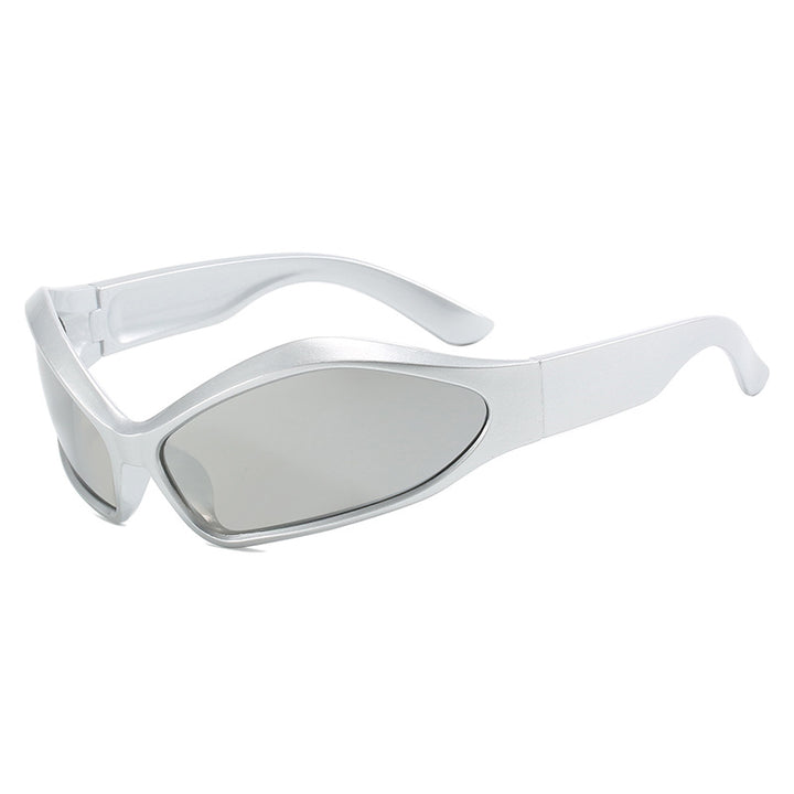 Women's Sporty Sunglasses with Aerodynamic Design Bowlift