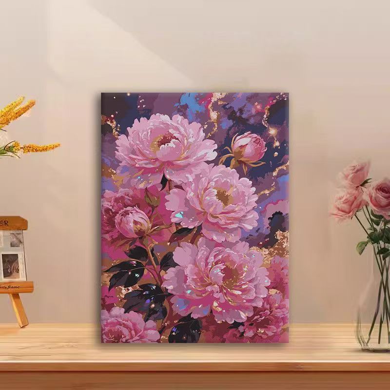 Floral Themed Wall Art Canvas Print Bowlift