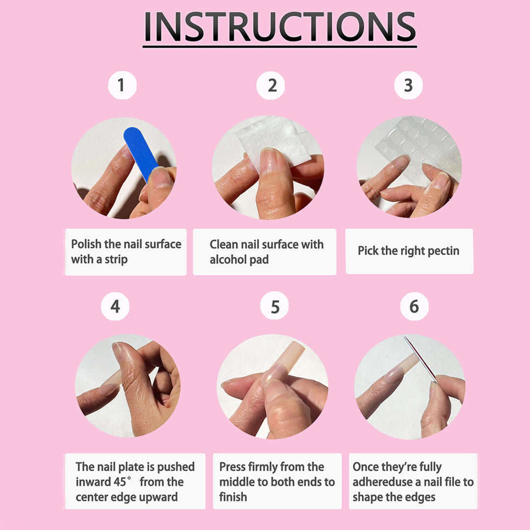 Artificial nails with luxurious 3D applications Bowlift