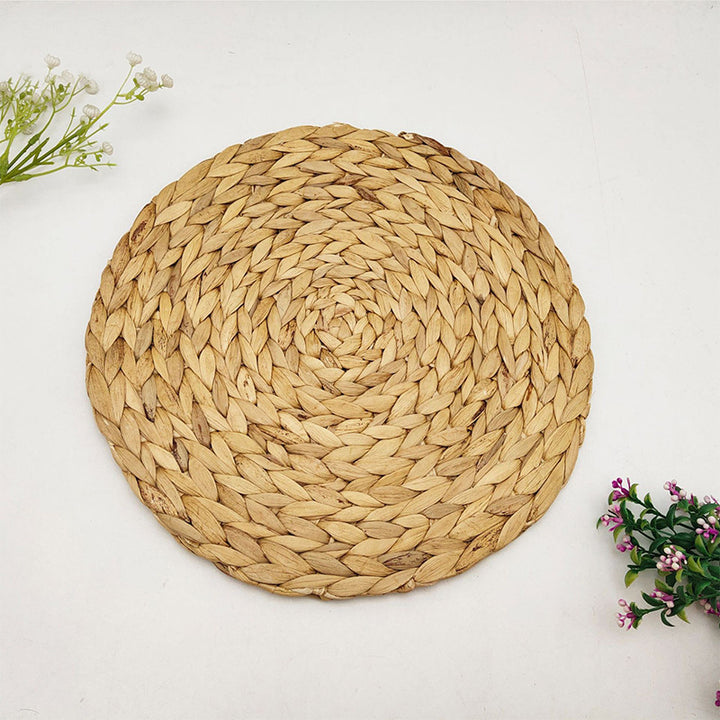 Rustic Round Weaving Coaster Bowlift