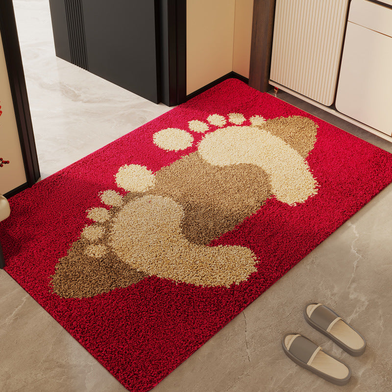 Decorative Floral Welcome Mat