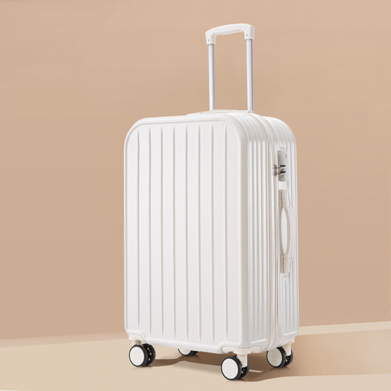 lightweight ABS hardshell spinner suitcase with telescopic handle and matching cosmetic case Bowlift