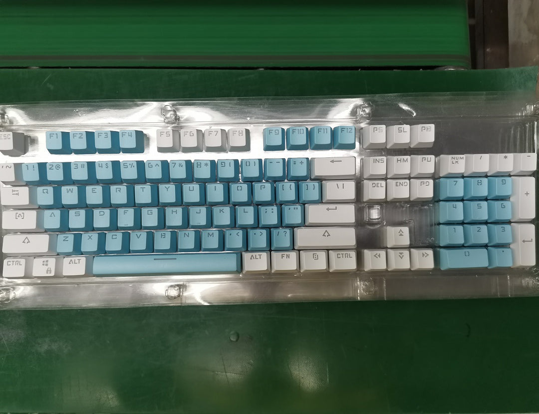Mechanical gaming keyboard with retro-futuristic design Bowlift