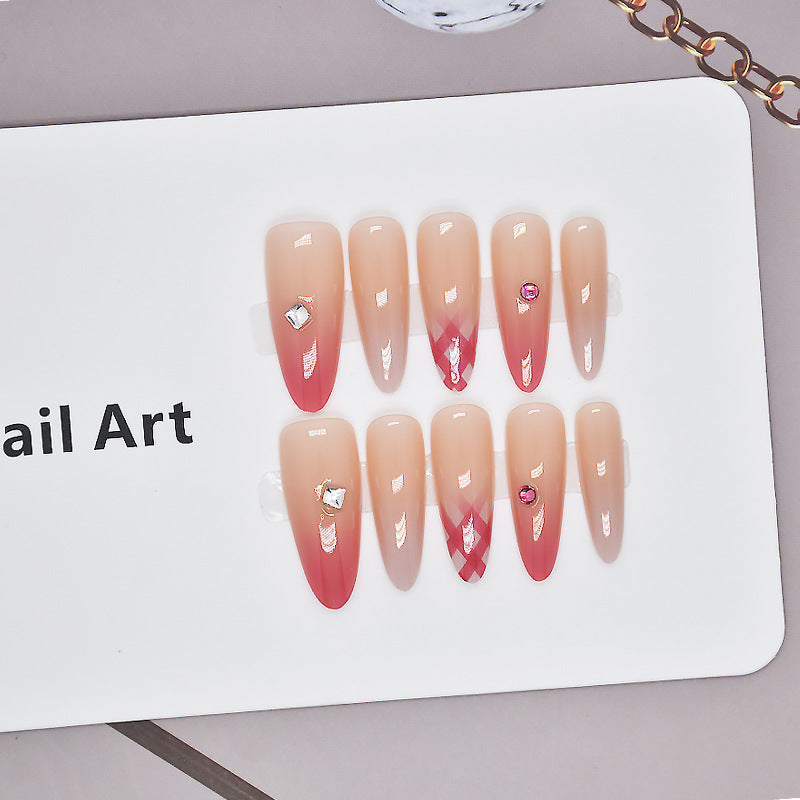 Gradient Ombre Press-On Nail Extensions Bowlift
