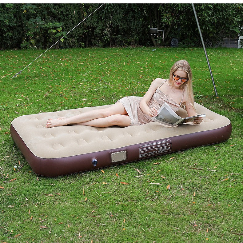 Women's Automatic Inflatable Air Bed with Integrated Pump Bowlift