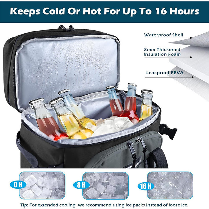 Multifunctional Cooler Backpack Bowlift