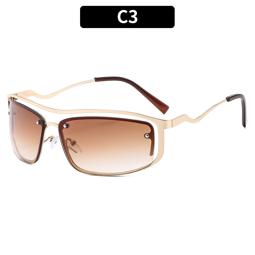 Oversized Luxury Shield Sunglasses