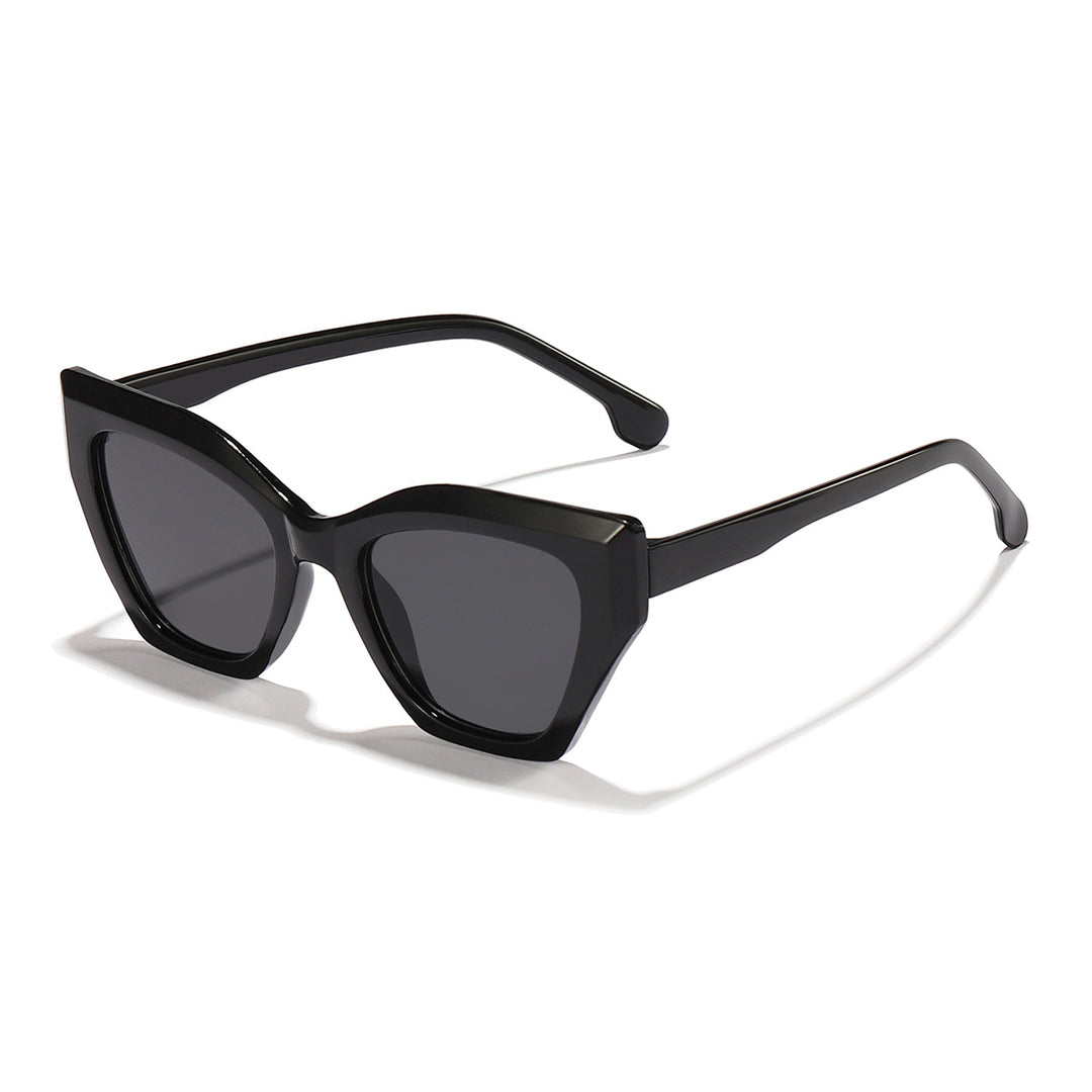 Women's fashionable sunglasses with elegant cat-eye design and durable frame Bowlift
