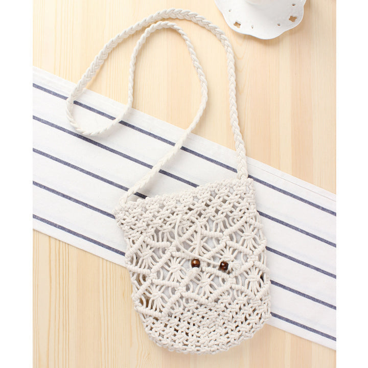 Hand-knotted shoulder bag Bowlift