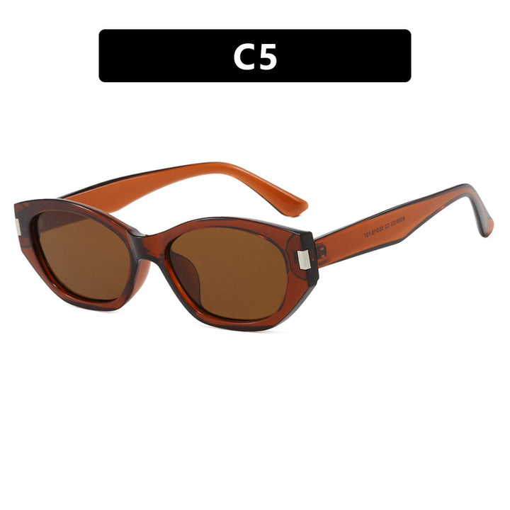 Ladies fashionable cat-eye sunglasses with elegant lenses Bowlift