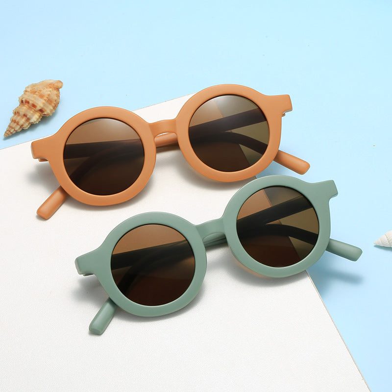 Women's trendy round sunglasses with comfortable frame and UV protection Bowlift