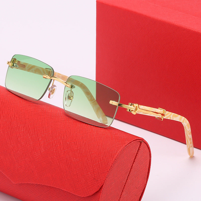 Women elegant Rectangular Glasses Bowlift