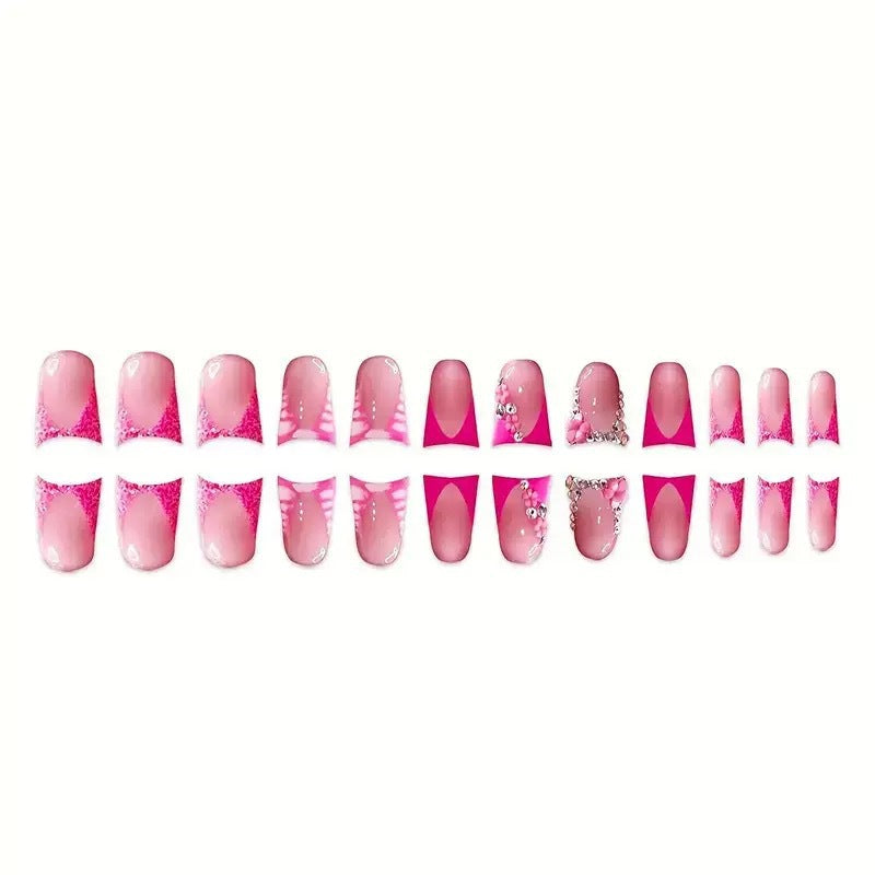 Decorative Press-On Nail Art Bowlift 1787913979
