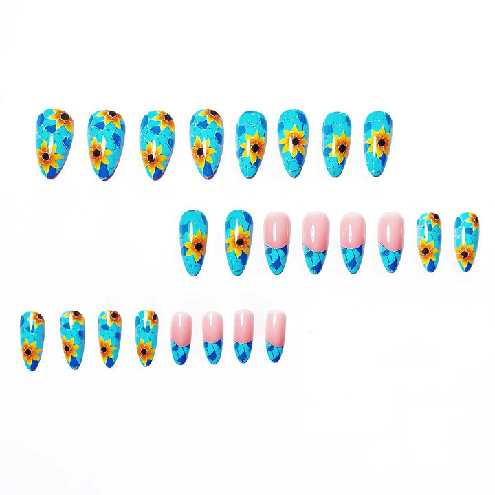 Artistic Stained Glass Nail Art Bowlift
