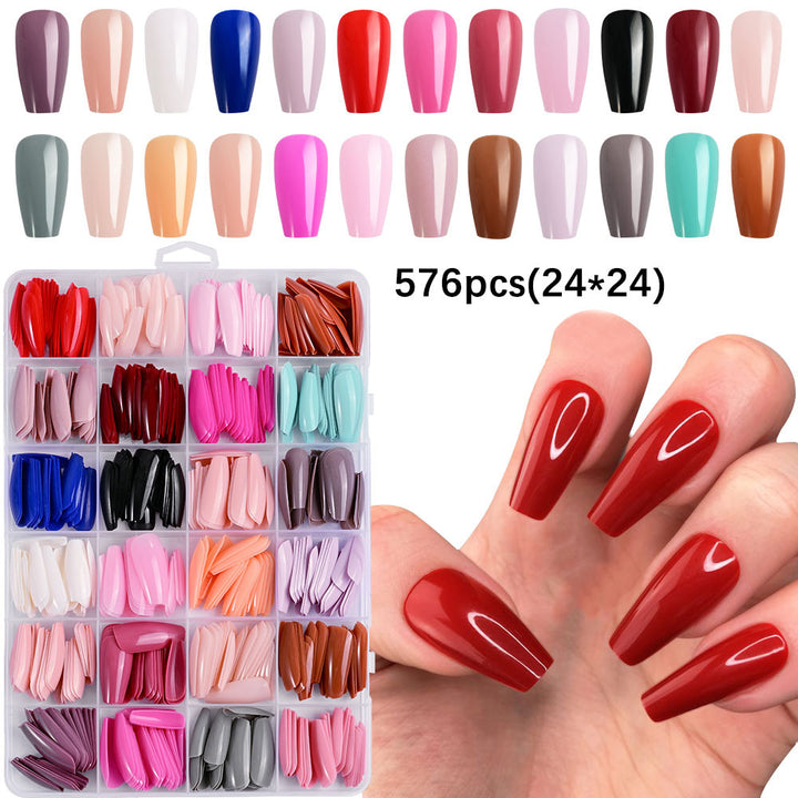 Extensive Gel Nail Tips Collection Bowlift