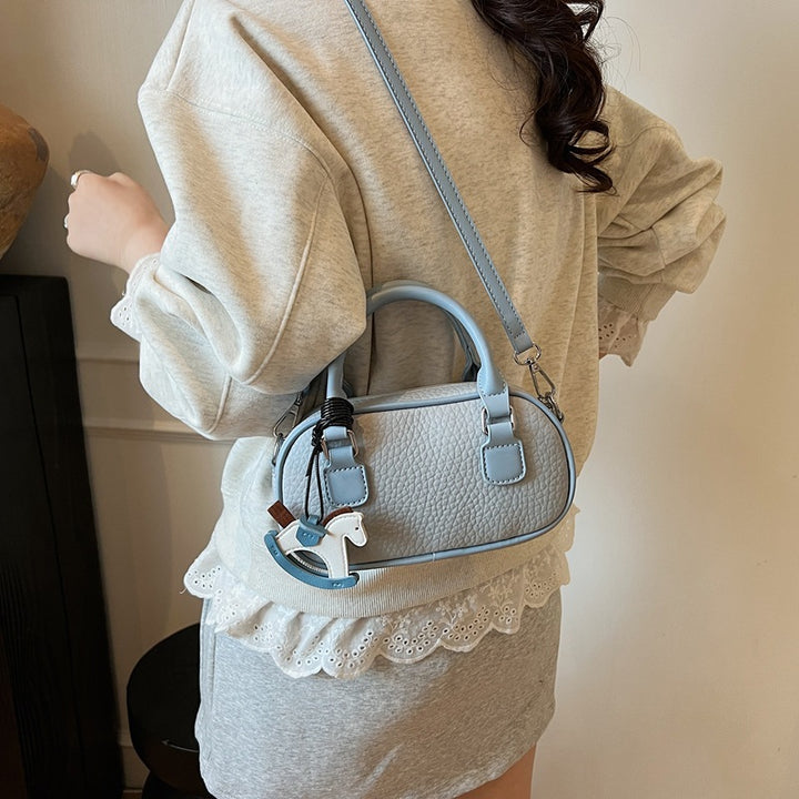 Textured Mini Handbag Bowlift