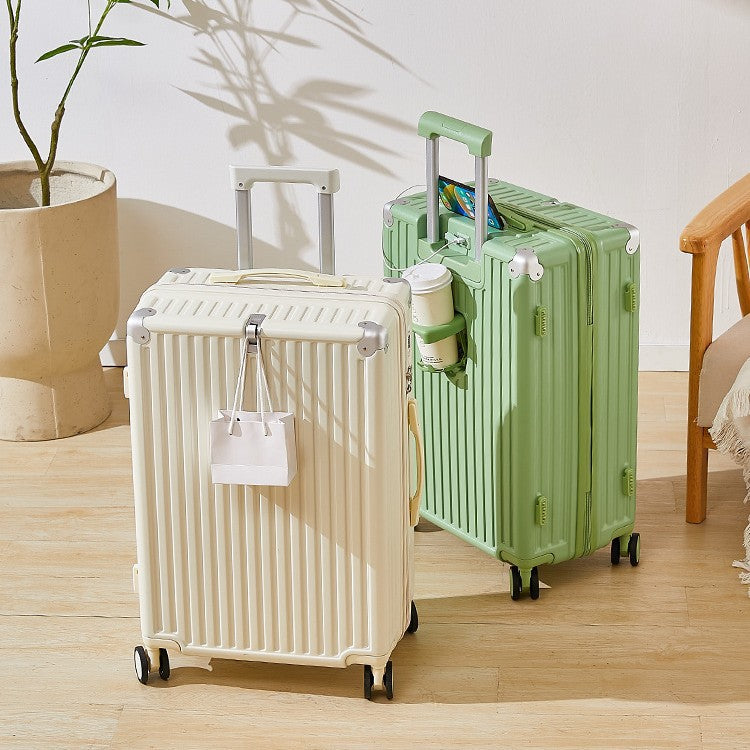 Unisex Compact Lightweight Hard-Shell Carry-On Suitcase Bowlift